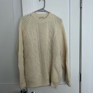 INCREDIBLE Irish wool sweater!